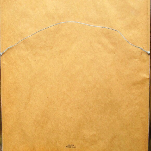 Micah Schwaberow Nude Woodblock Print "Bonney Through Thick and Thin"  Rare 9/49 - Picture 6 of 9